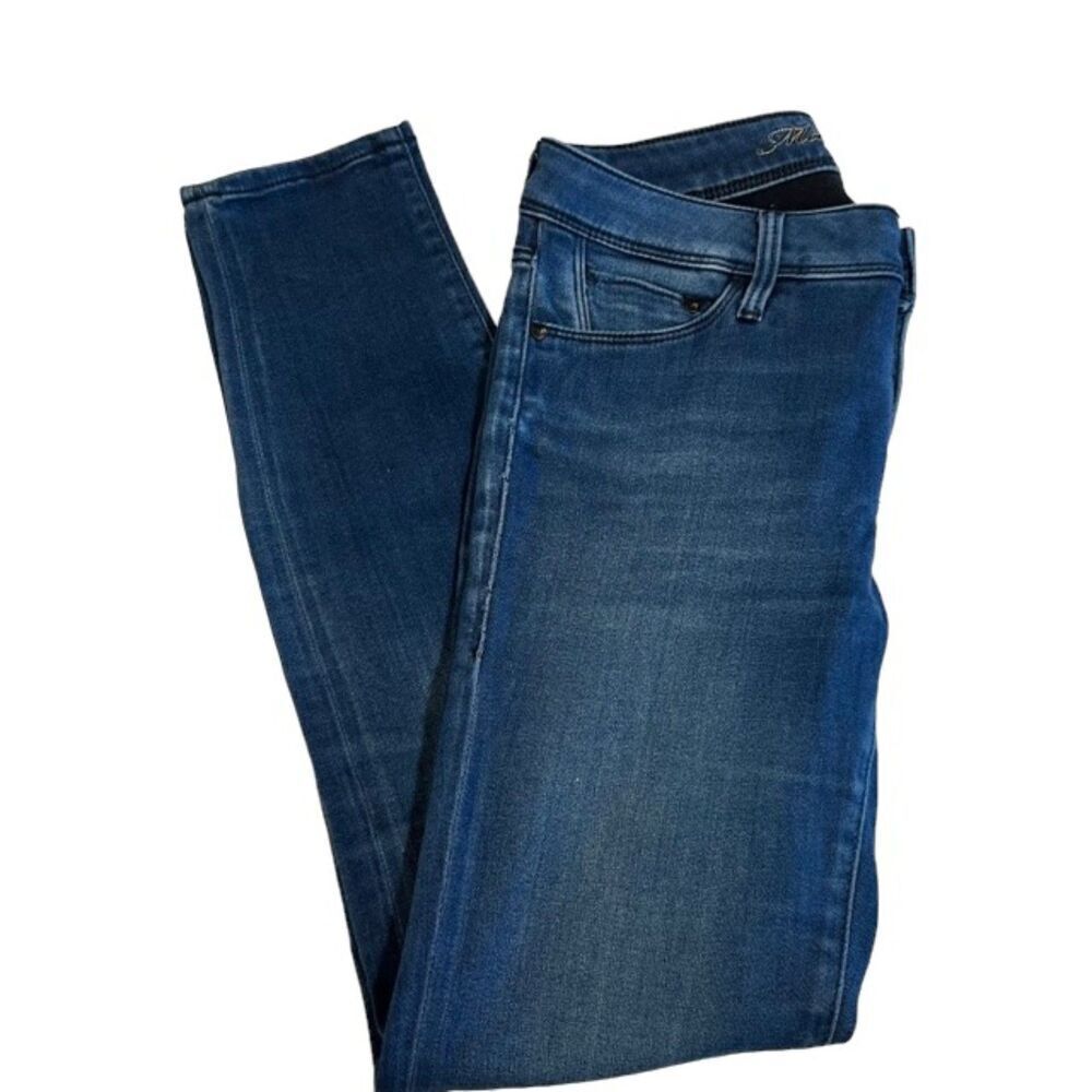 Mari Gold Women's Adrianna‎ Mid Rise Skinny Jeans Size 25